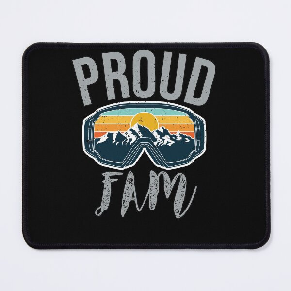 Item preview, Cool Ski Proud Fam Matching Family Theme Skiing Lover Winter designed and sold by MadrigueraSM-.
