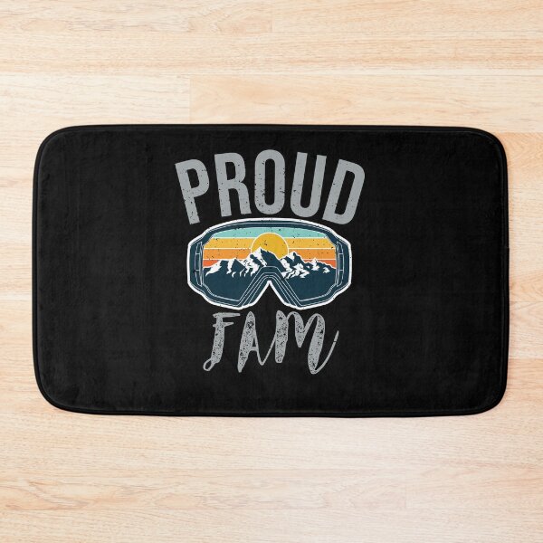 Item preview, Cool Ski Proud Fam Matching Family Theme Skiing Lover Winter designed and sold by MadrigueraSM-.