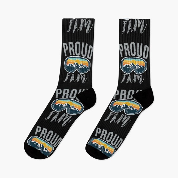Item preview, Cool Ski Proud Fam Matching Family Theme Skiing Lover Winter designed and sold by MadrigueraSM-.