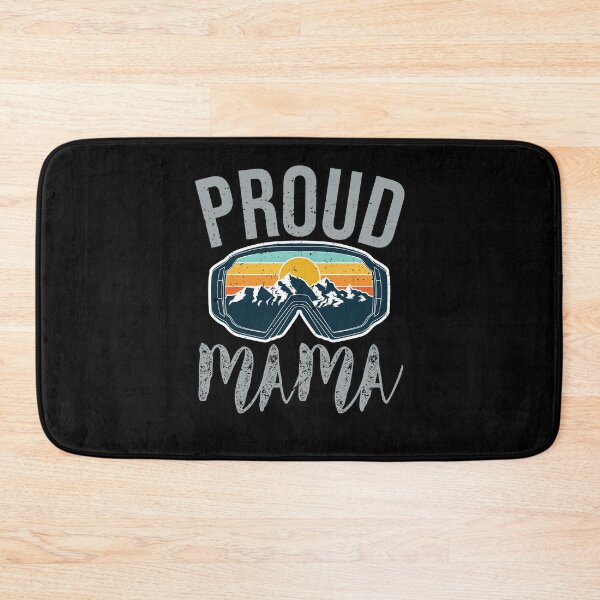 Item preview, Fun Ski Proud Mama Matching Family Theme Skiing Lover Winter designed and sold by MadrigueraSM-.