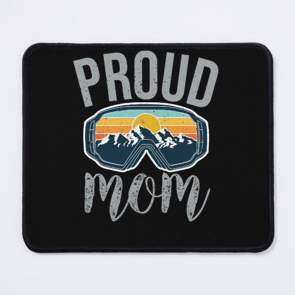 Item preview, Cool Ski Proud Mom Matching Family Theme Skiing Lover Winter designed and sold by MadrigueraSM-.