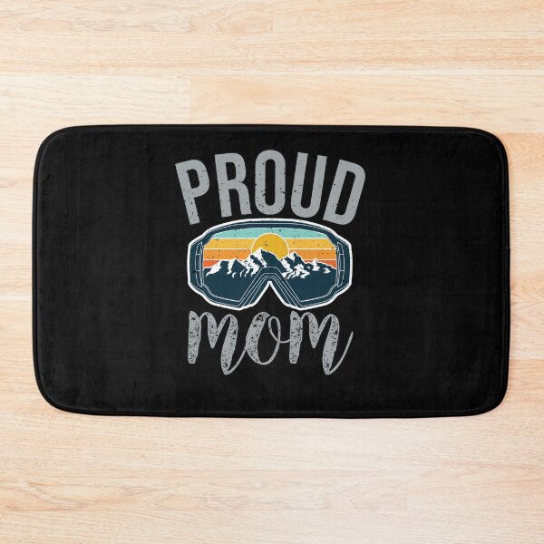 Item preview, Cool Ski Proud Mom Matching Family Theme Skiing Lover Winter designed and sold by MadrigueraSM-.