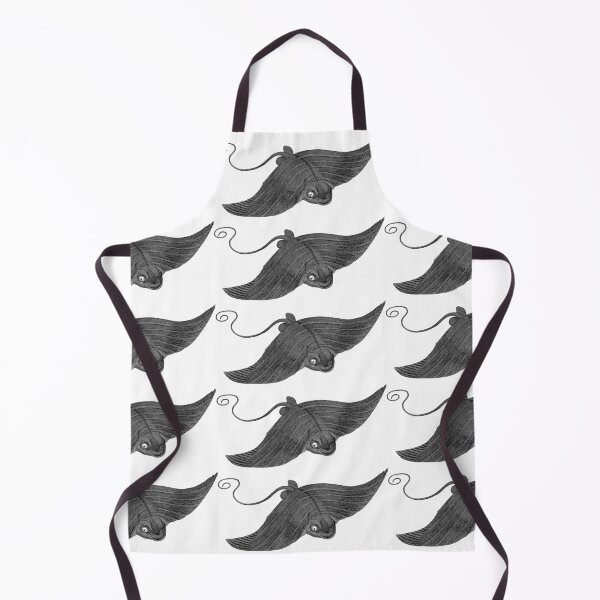 Item preview, black and white manta ray designed and sold by AdegbesanDesign.