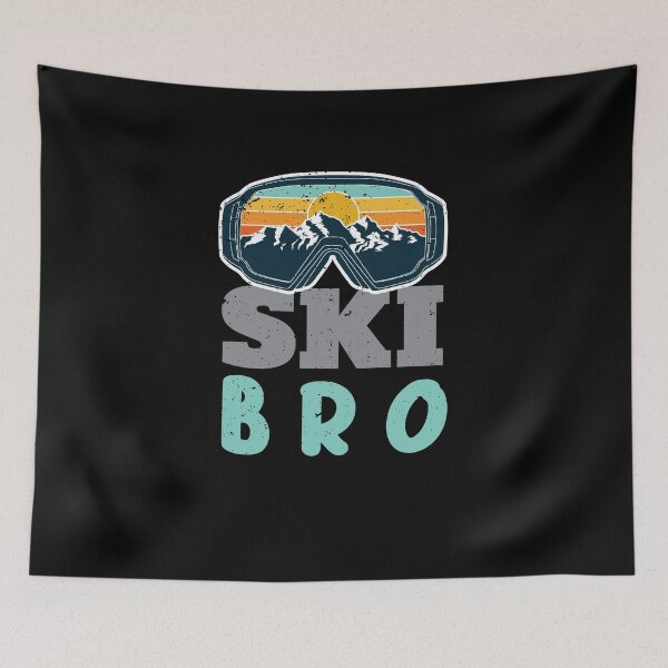 Item preview, Fun Ski Bro Skiing Lover Winter Sport Matching Family Theme designed and sold by MadrigueraSM-.