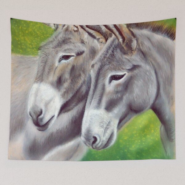 Item preview, Two gray donkeys designed and sold by SylvieG18.