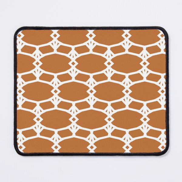 Item preview, Orange and White Ornamental Shape Pattern 5 Pairs DE 2022 Trending Color Carrot Cake DE5230 designed and sold by ColorOfTheYears.