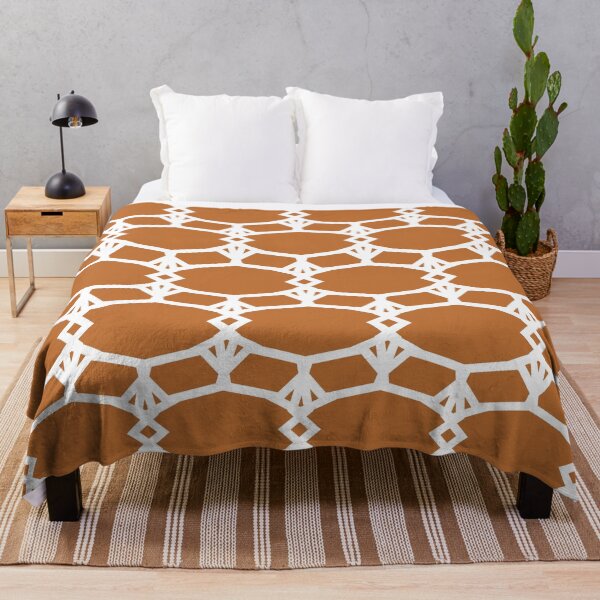 Item preview, Orange and White Ornamental Shape Pattern 5 Pairs DE 2022 Trending Color Carrot Cake DE5230 designed and sold by ColorOfTheYears.