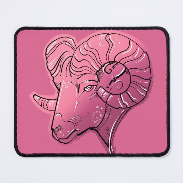 Item preview, Aries zodiac design in pink designed and sold by weilertsen.
