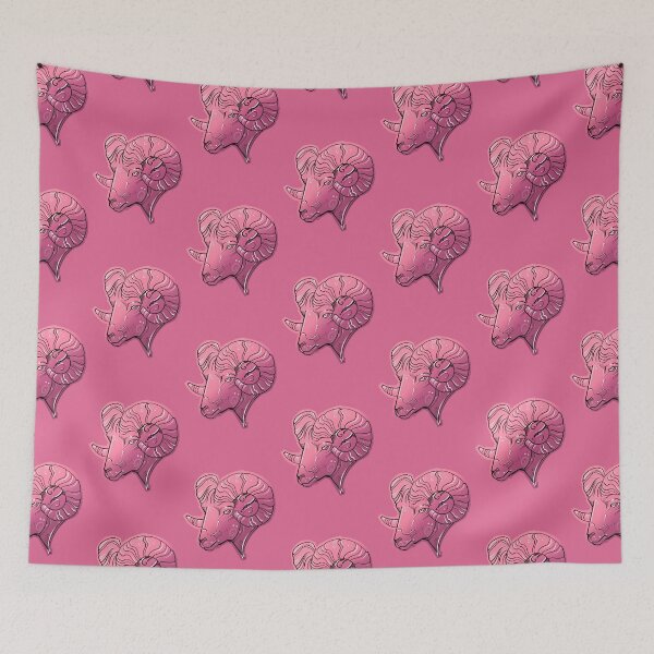 Item preview, Aries zodiac design in pink designed and sold by weilertsen.