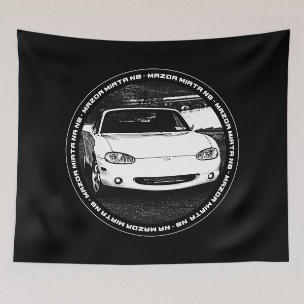 Item preview, Mazda Miata MX-5 NB Black 'N White 4 (Black Version) designed and sold by Cero81.