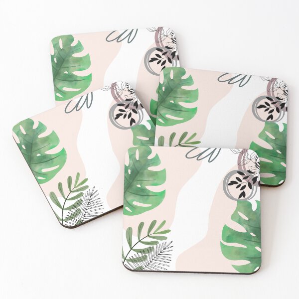 Item preview, Abstract leaves and lines designed and sold by annaaires.