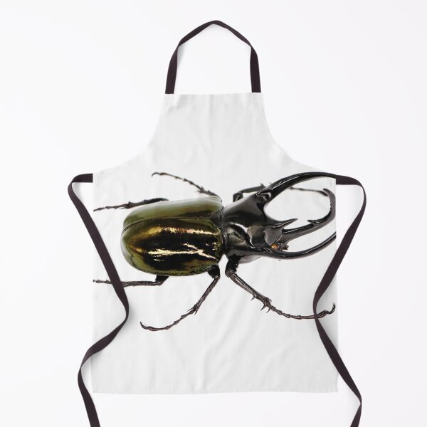 Item preview, Chalcosoma chiron beetle on white designed and sold by Puffy-Puffin.