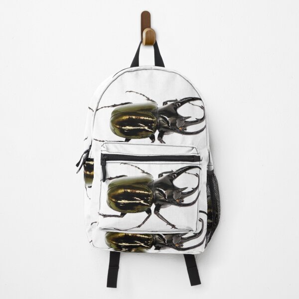 Item preview, Chalcosoma chiron beetle on white designed and sold by Puffy-Puffin.
