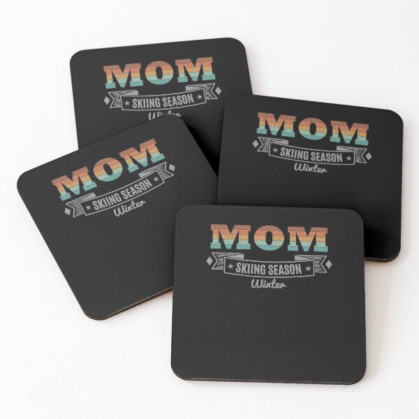Item preview, Fun Ski Mom Matching Family Theme Skiing Lover Winter Sports designed and sold by MadrigueraSM-.