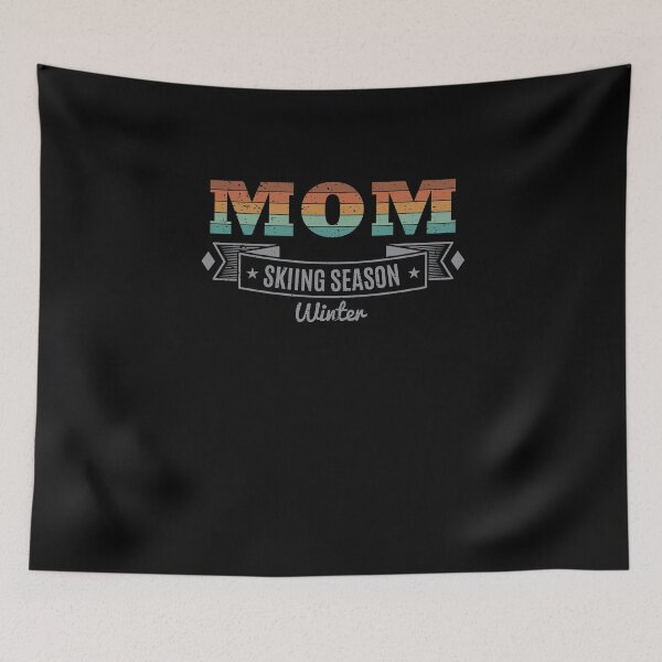 Item preview, Fun Ski Mom Matching Family Theme Skiing Lover Winter Sports designed and sold by MadrigueraSM-.