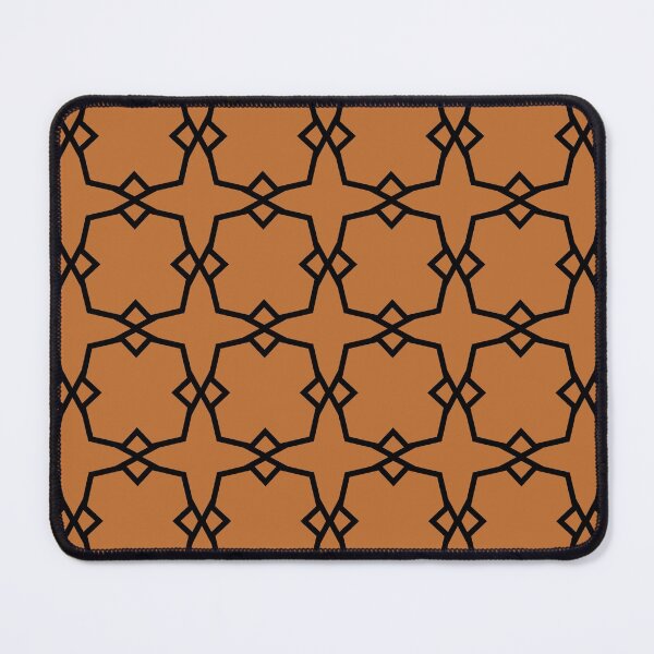 Item preview, Black and Orange Tessellation Line Pattern 30 Pairs DE 2022 Trending Color Carrot Cake DE5230 designed and sold by ColorOfTheYears.