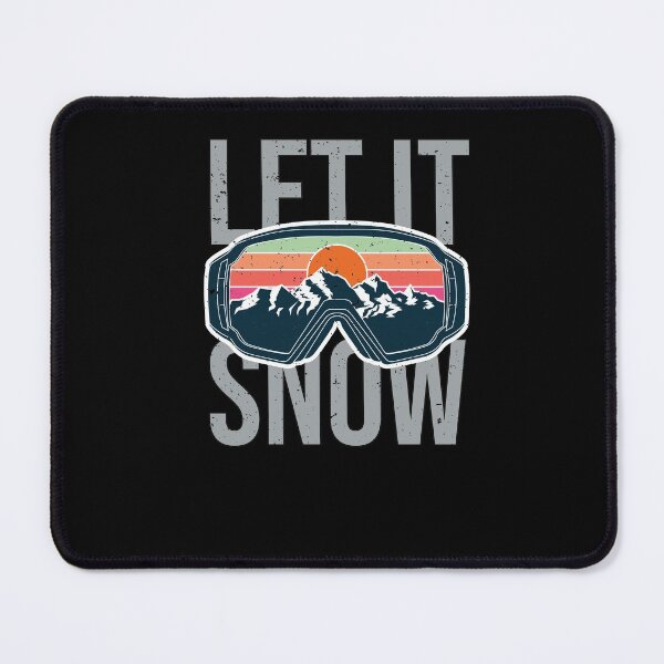 Item preview, Cool Ski Goggles Vintage Sunset Let it Snow Skiing Lovers designed and sold by MadrigueraSM-.