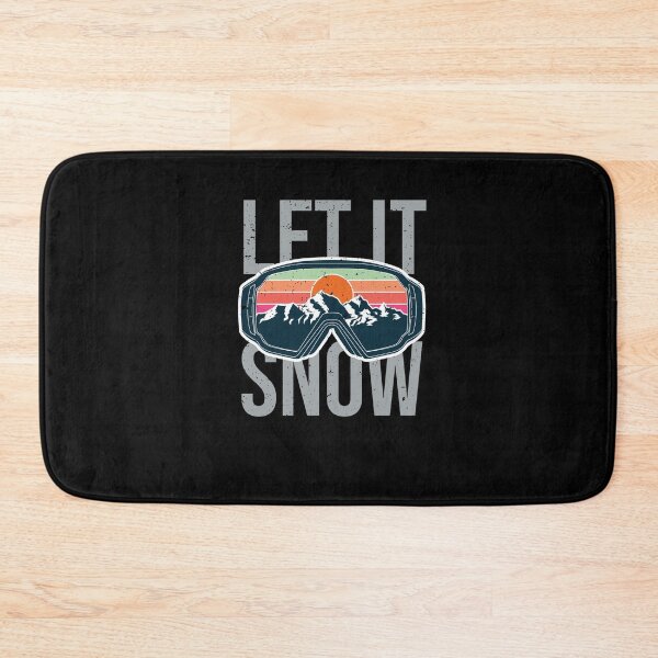 Item preview, Cool Ski Goggles Vintage Sunset Let it Snow Skiing Lovers designed and sold by MadrigueraSM-.