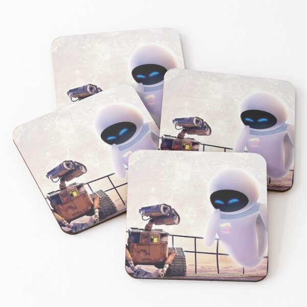 Item preview, Wall-E and Eve designed and sold by CartoonBlast.