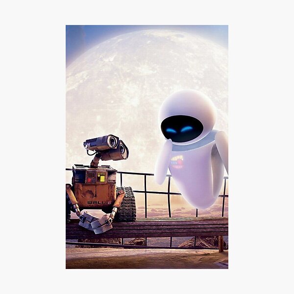 Item preview, Wall-E and Eve designed and sold by CartoonBlast.