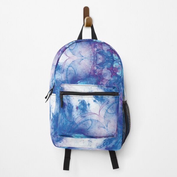 Item preview, Fractal pattern design in blues with violet designed and sold by effervescence.