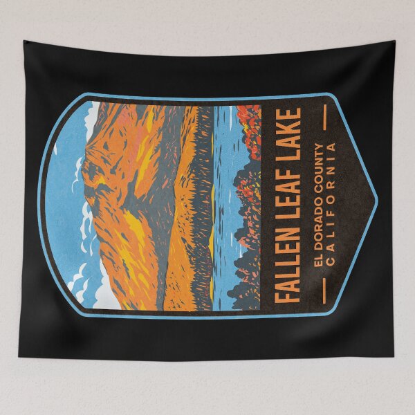 Item preview, Fallen Leaf Lake California designed and sold by JordanHolmes.