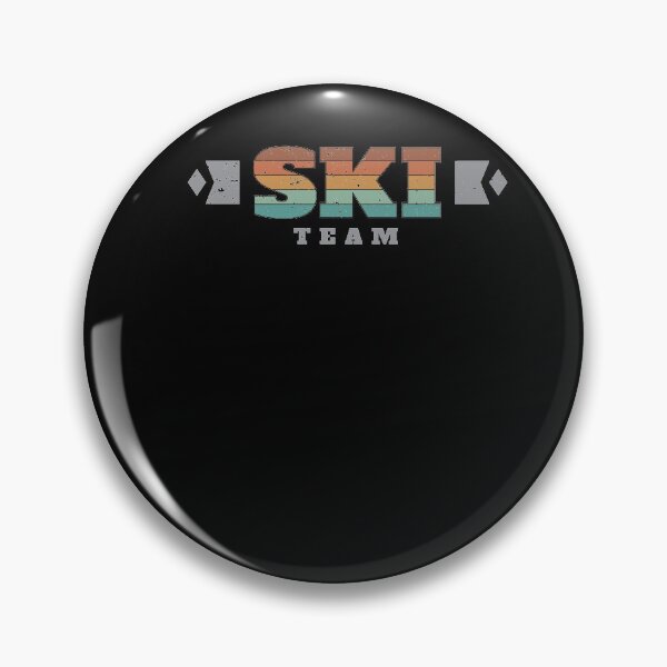 Item preview, Cool Ski Vintage Team for Skiing Lovers Winter Sports Skier designed and sold by MadrigueraSM-.