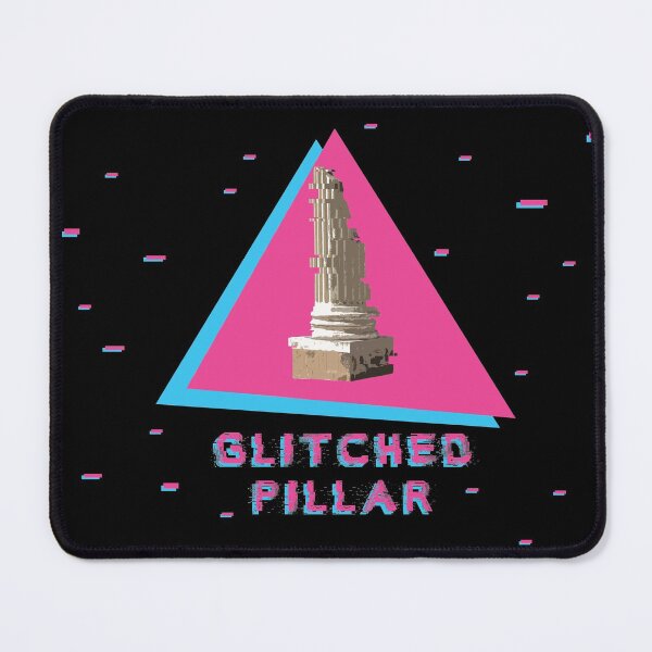 Item preview, Glitched Pillar Vaporwave designed and sold by DeYoungFashion.