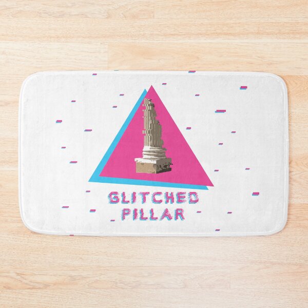 Item preview, Glitched Pillar Vaporwave designed and sold by DeYoungFashion.