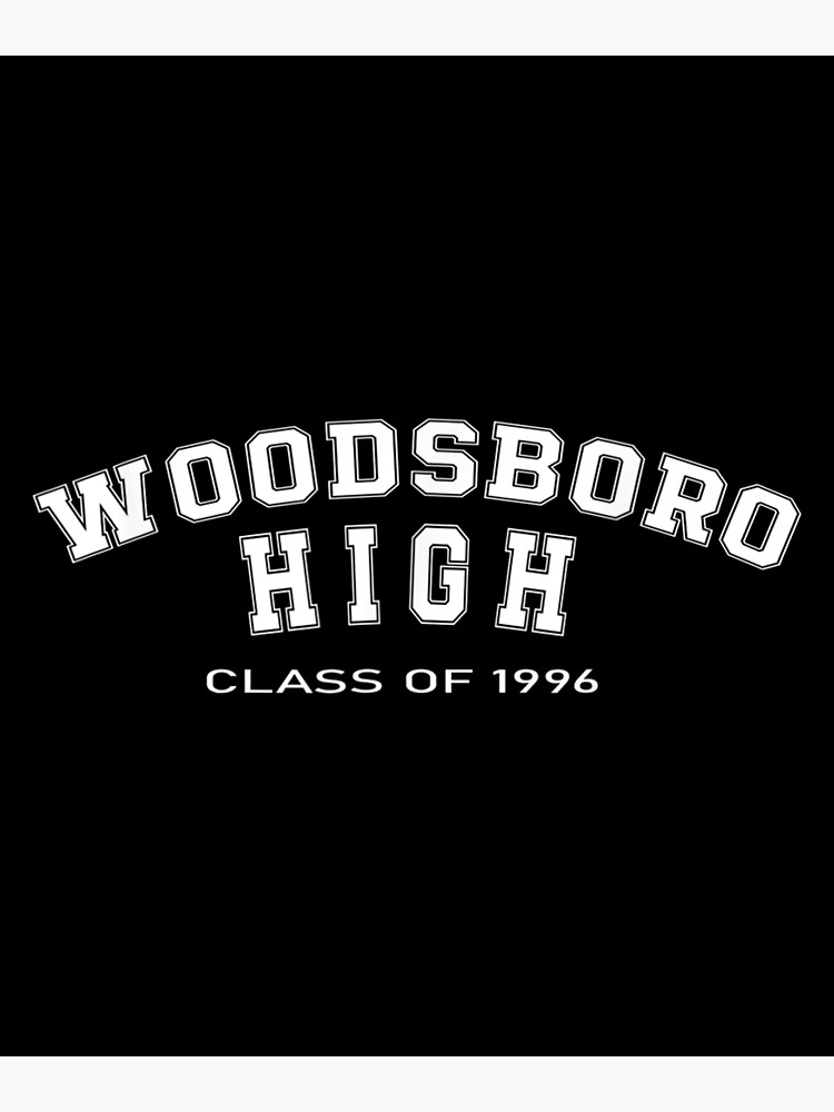 Discover Scream Horror Movie Woodsboro High School Premium Matte Vertical Poster