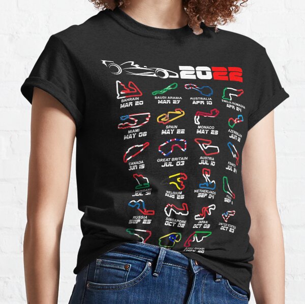 formula 1 t shirts