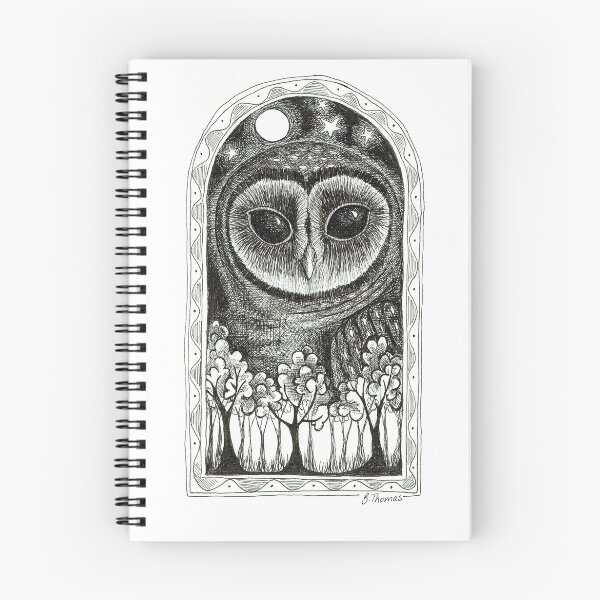 Item preview, sooty owl designed and sold by Bree Thomas.