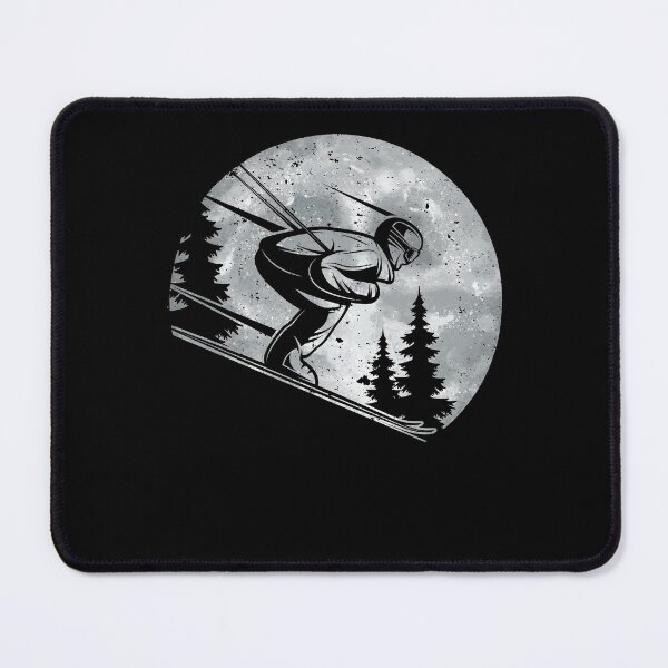 Item preview, Cool Skiing in the Mountains Ski Lovers Winter Sports Season designed and sold by MadrigueraSM-.