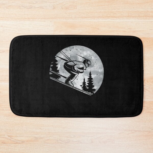Item preview, Cool Skiing in the Mountains Ski Lovers Winter Sports Season designed and sold by MadrigueraSM-.