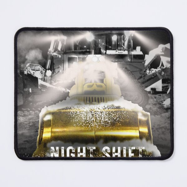 Item preview, bulldozer Night Shift designed and sold by schmerkers.