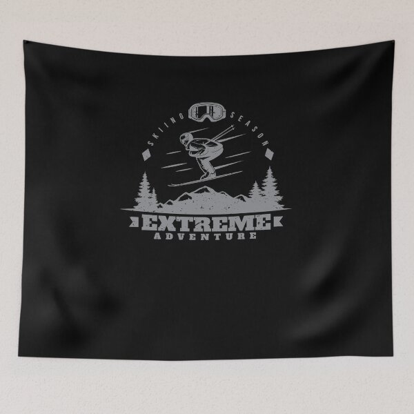 Item preview, Cool Skiing Season Skiing Lovers Skiers Fun Winter Sport Ski designed and sold by MadrigueraSM-.