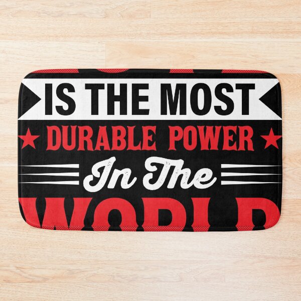 Item preview, Love is the most durable power in the world. MARTIN LUTHER KING JR. designed and sold by archiestyles.