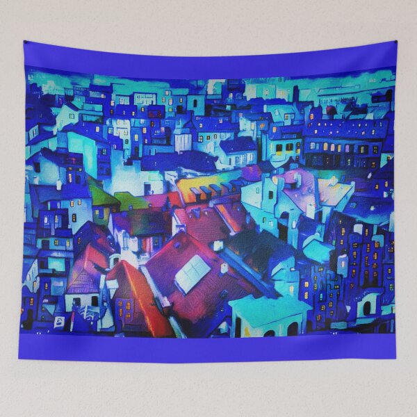 Item preview, Blue Mood of Night designed and sold by Susan Maxwell Schmidt.