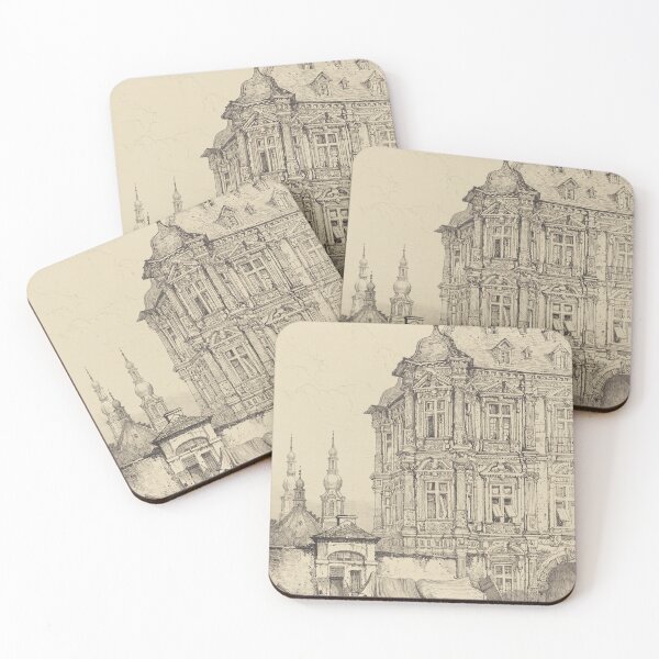 Item preview, Chateau de Martinsbourg, Mayence Samuel Prout drawing painting MAINZ, GERMANY, CHATEAU MARTINSBURG antique print designed and sold by bonumagit.