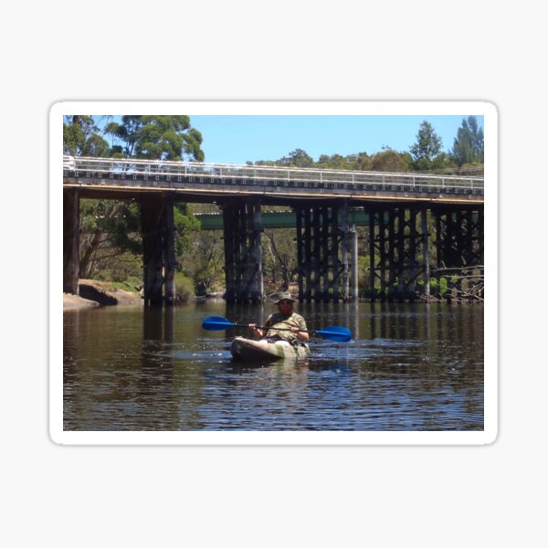 Item preview, Kayaking in the Blackwood designed and sold by BigAndRed.