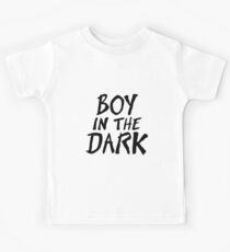 Boy In The Dark Logo Black Kids Tee Boy In The Dark Logo Black Kids Tee