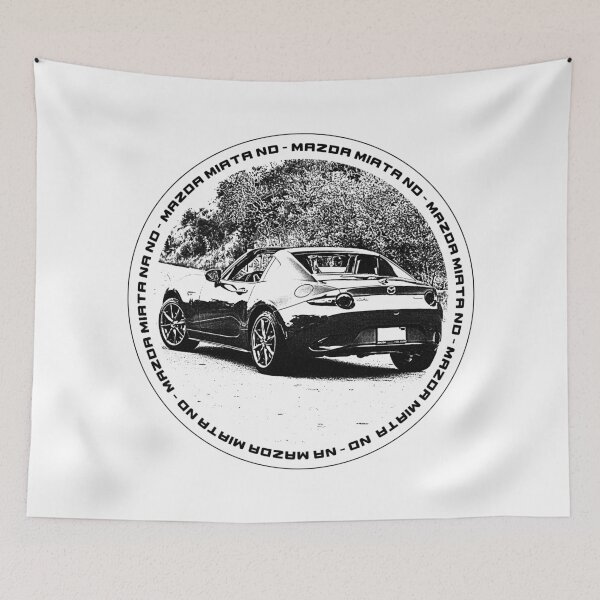 Item preview, Mazda Miata MX-5 ND Black 'N White 4 designed and sold by Cero81.