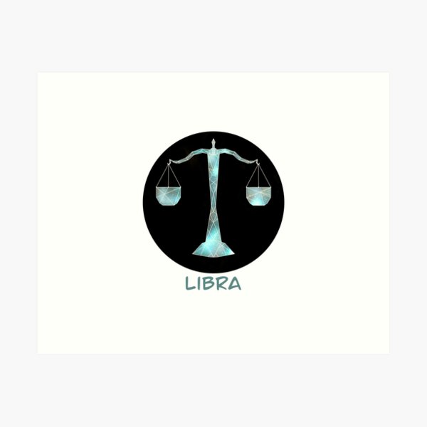 Libra Scales Zodiac Sign Digital Art by Anna W - Pixels