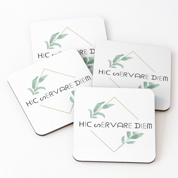 Item preview, Hic Servare Diem floral logo  designed and sold by DeevaValli.