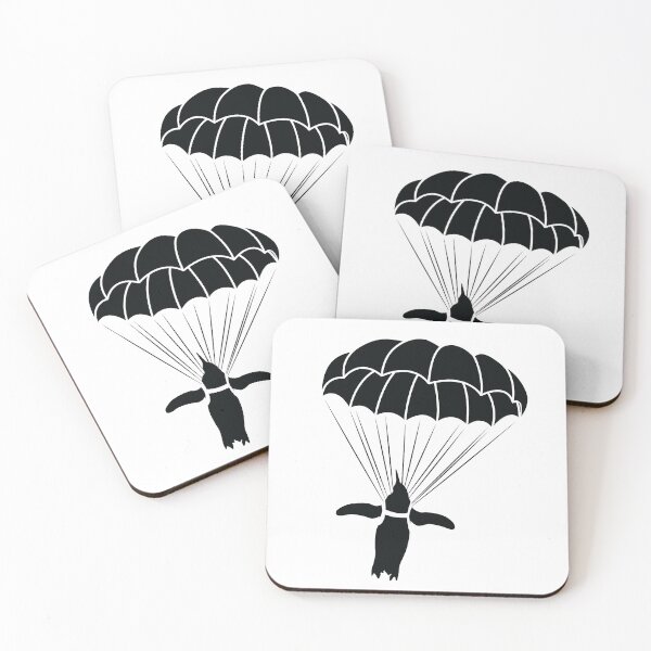 Item preview, Parachuting pinguin designed and sold by Idyllio.