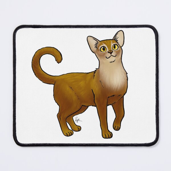 Item preview, Cat - Abyssinian - Sorrel designed and sold by Jennifer Stolzer.