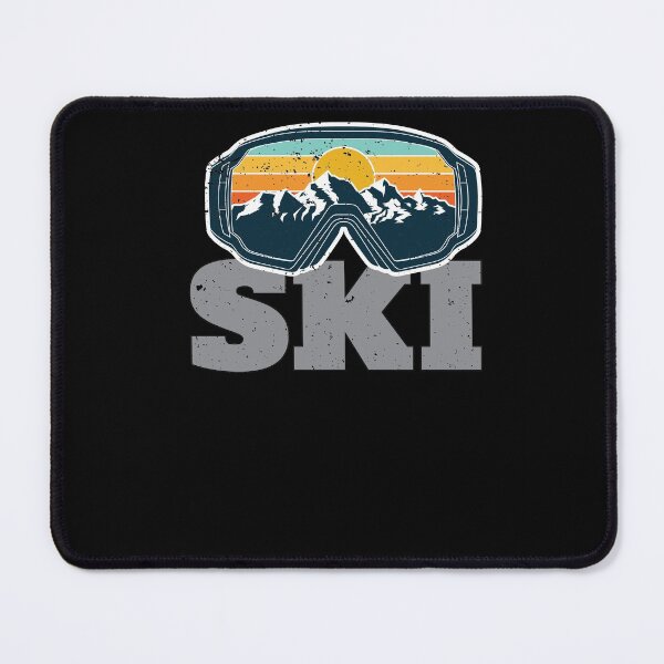 Item preview, Fun Ski Goggles Vintage Sunset for Skiing Lovers Cool Skier designed and sold by MadrigueraSM-.