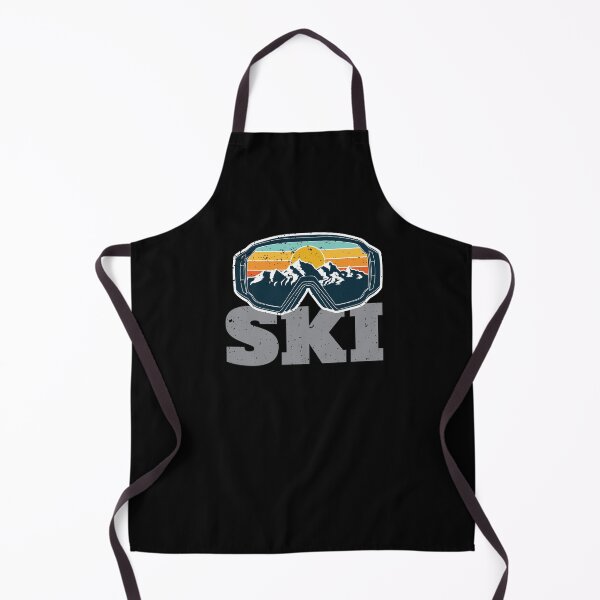 Item preview, Fun Ski Goggles Vintage Sunset for Skiing Lovers Cool Skier designed and sold by MadrigueraSM-.