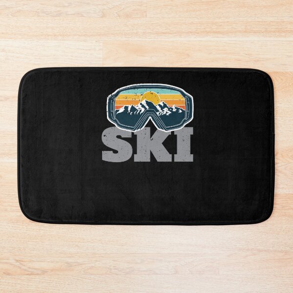 Item preview, Fun Ski Goggles Vintage Sunset for Skiing Lovers Cool Skier designed and sold by MadrigueraSM-.