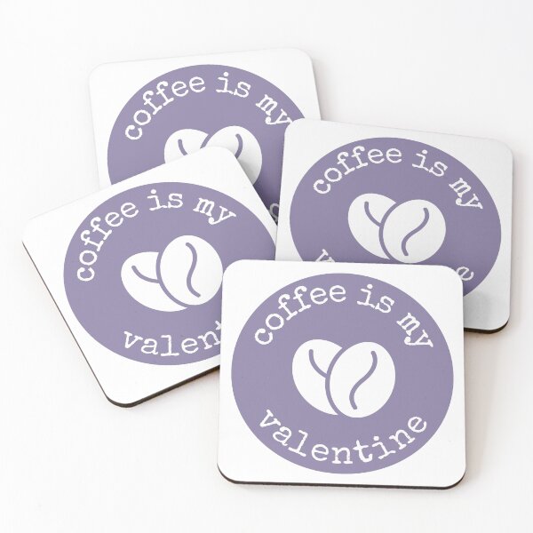 Item preview, Coffee Is My Valentine Coffee Bean Heart  designed and sold by hanyj732.